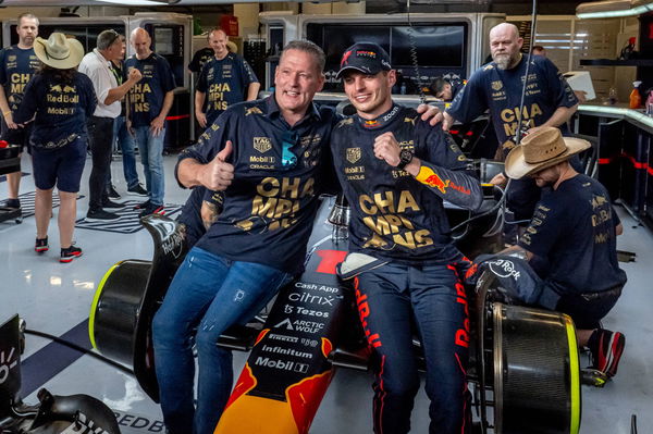 Jos Verstappen and Max Verstappen