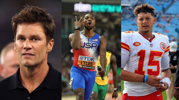 After NBA, Patrick Mahomes, Tom Brady And NFL Face Shade From Track Star  Noah Lyles: “Y'all National Champions” - EssentiallySports