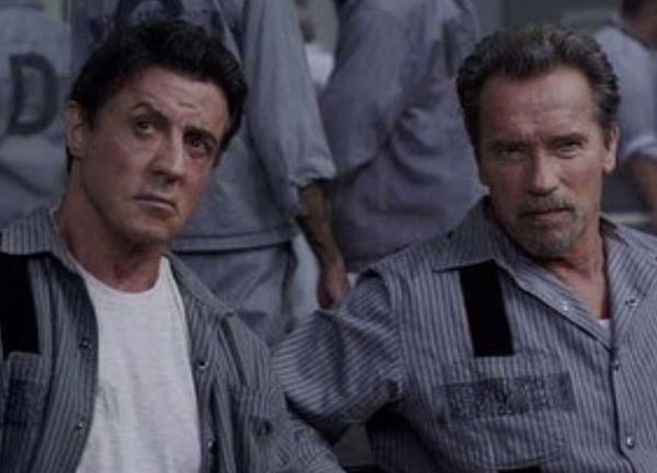 Arnold Schwarzenegger and Sylvester Stallone