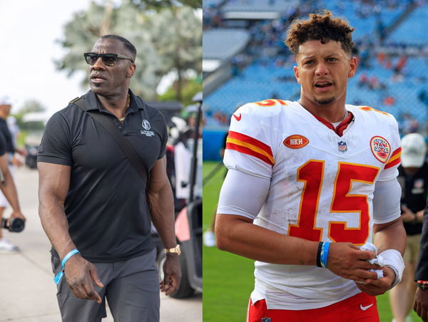 Patrick Mahomes and Shannon Sharpe