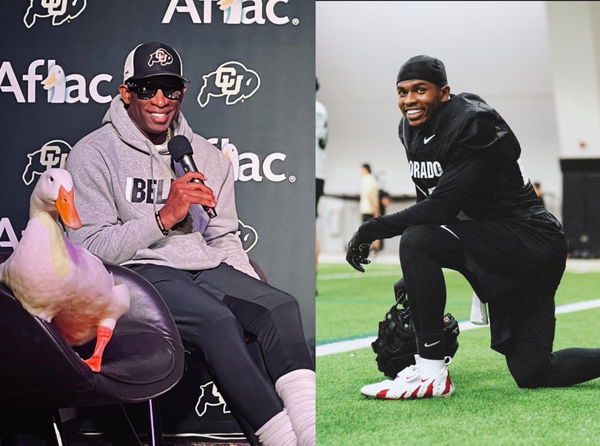 Deion Sanders and Shilo Sanders