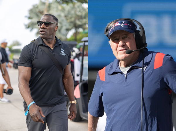 Shannon Sharpe and Bill Belichick