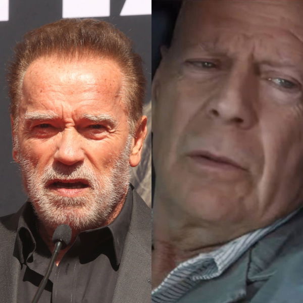 Arnold Schwarzenegger and Bruce  Willis