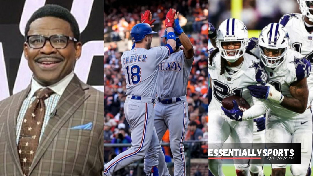 "Bring Us That Championship" NFL Hall of Famer Michael Irvin Fuels His Beloved MLB Team With