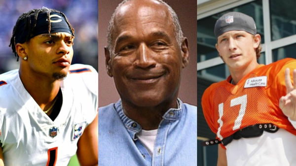 Justin Fields, OJ Simpson, Tyson Bagent