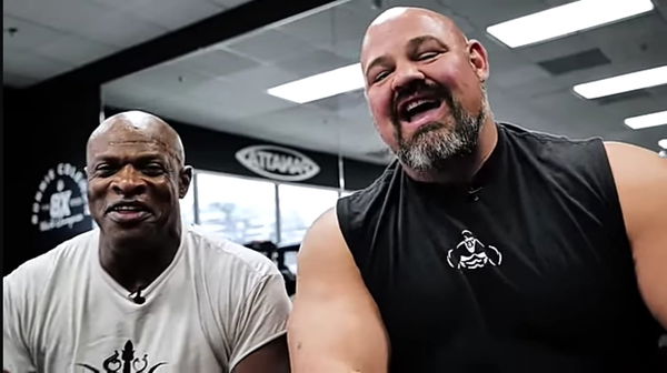 bodybuilding: Ronnie Coleman and Brian Shaw