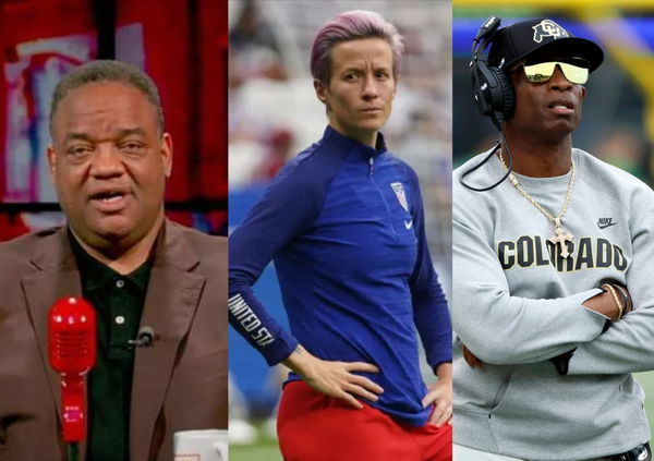 Jason Whitlock, Megan Rapinoe and Deon Sanders