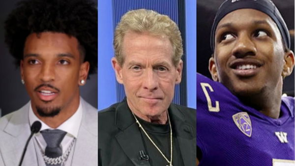 Jayden Daniels, Skip Bayless, Michael Penix Jr