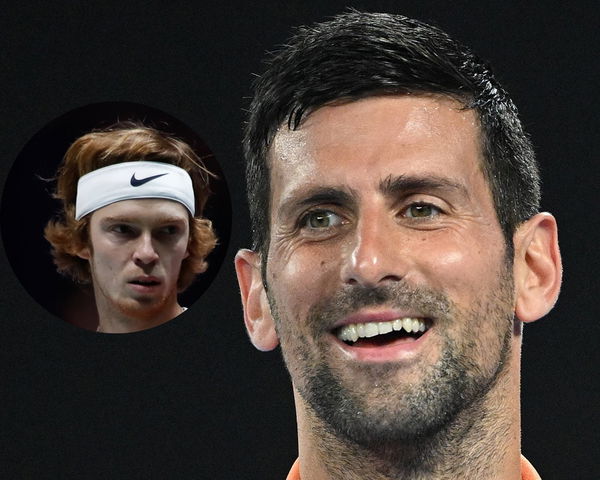 Andrey Rublev, Novak Djokovic