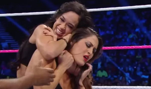 Nikki Bella and AJ Lee