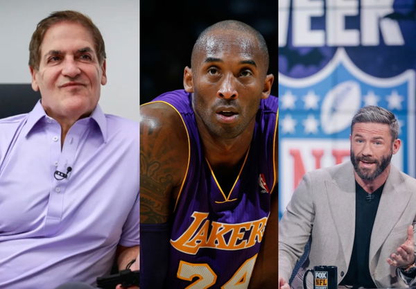 Mark Cuban, Kobe Bryant, Julian Edelman