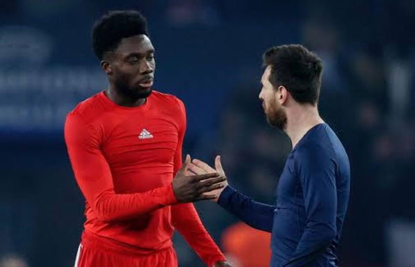 Alphonso Davies &#8211; Lionel Messi