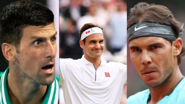 Novak Djokovic, Roger Federer, Rafael Nadal