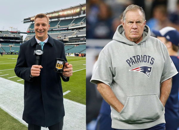 Rob Gronkowski Bill Belichick