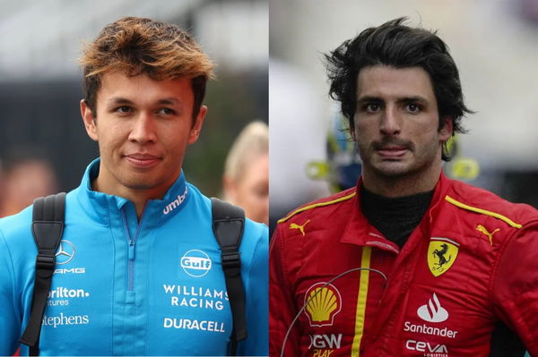 Alex Albon Carlos Sainz