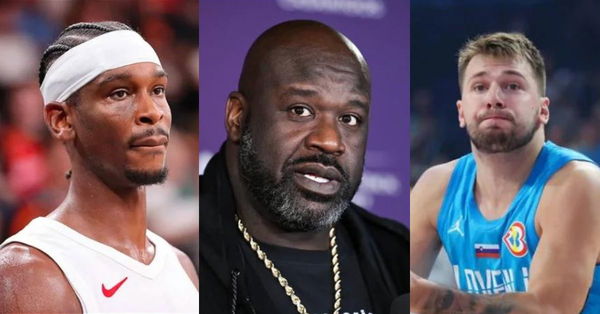 Luka Doncic, Shaquille O&#8217;Neal and Shai Gilgeous-Alexander