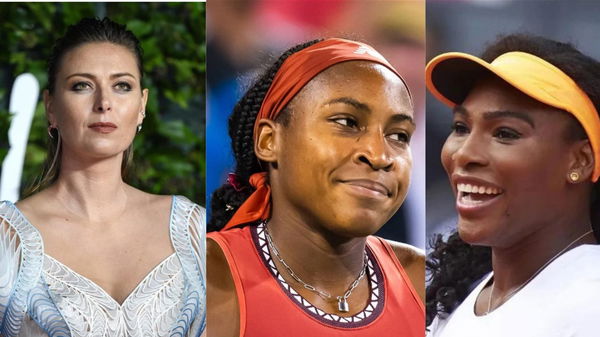 Maria Sharapova, Coco Gauff, Serena Williams