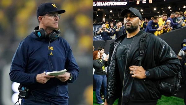 Jim Harbaugh, Sherrone Moore