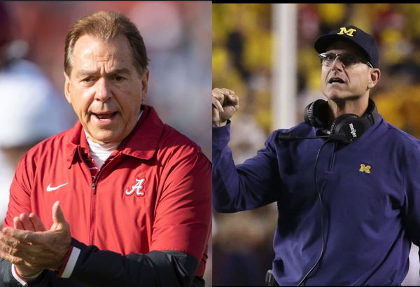 Jim Harbaugh Nick Saban