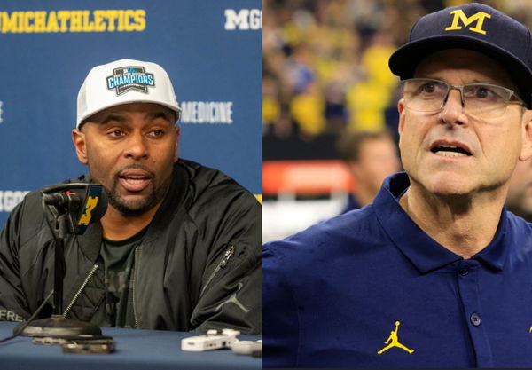 JIm Harbaugh Warde Manuel