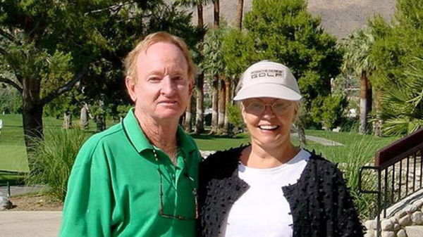 Rod Laver and his wife