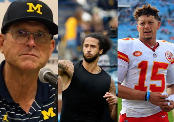 Harbaugh, Kaepernick, mahomes