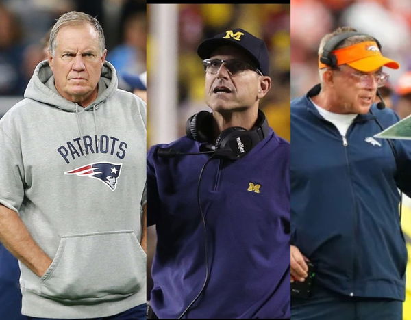 Bill Belichick Jim Harbaugh Sean Payton