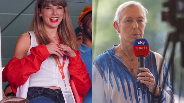 Martina Navratilova and Taylor Swift