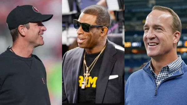 Jim Harbaugh, Deion Sanders, Peyton Manning