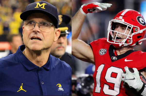 Jim Harbaugh &#038; Brock Bowers