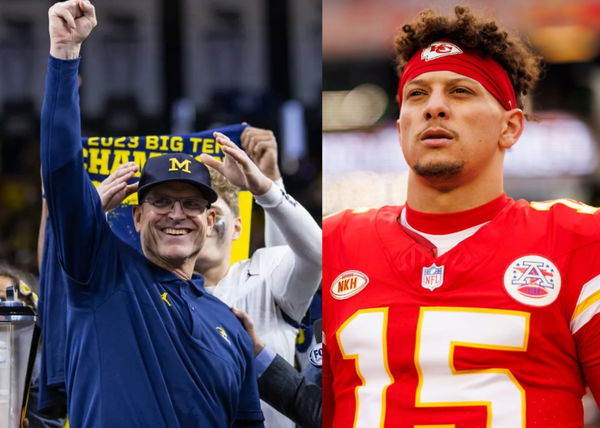 Jim Harbaugh Patrick Mahomes