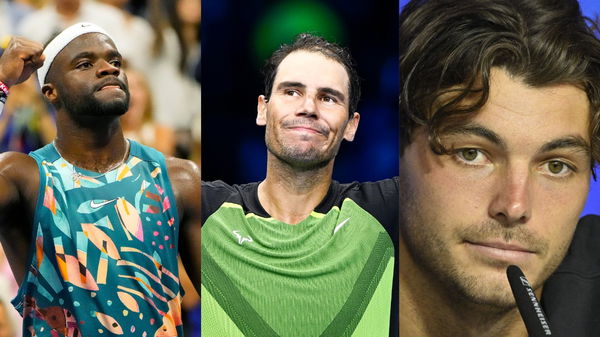 Taylor Fritz, Rafael Nadal, Frances Tiafoe