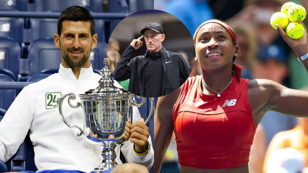 Novak Djokovic, Brad Gilbert, Coco Gauff