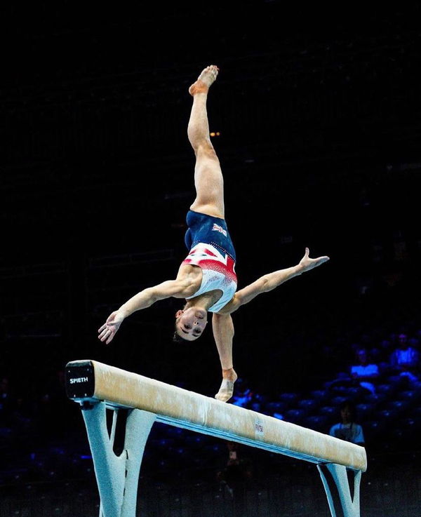 Gymnast head over heels after call-up to GB squad