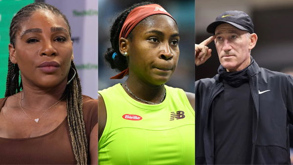 Serena Willimas, Coco Gauff, Brad Gilbert