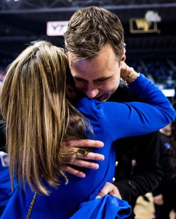 Jon Scheyer and  Marcelle Provencial