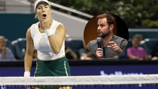 Andy Roddick and Danielle Collins