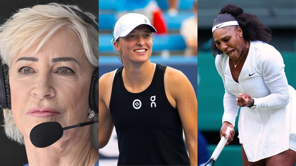 Chris Evert, Iga Swiatek, Serena Williams