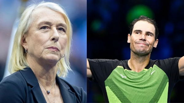 martina Navratilova, Rafael Nadal