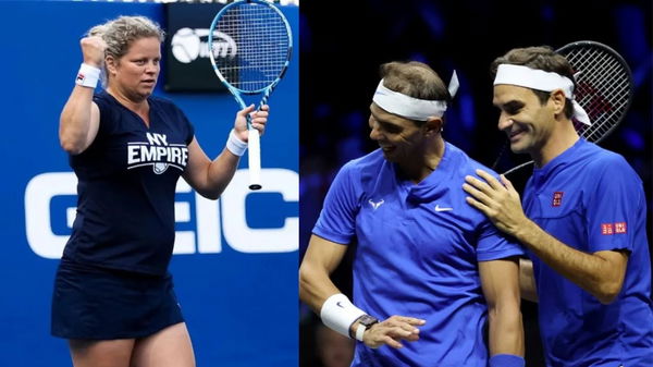 Kim Clijsters, Rafael Nadal, Roger Federer