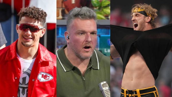 Pat Mahomes, Pat McAfee, Logan Paul