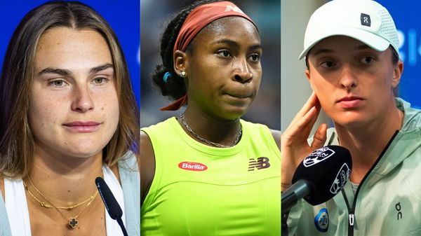 Aryna Sabalenka, Coco Gauff, Iga Swiatek