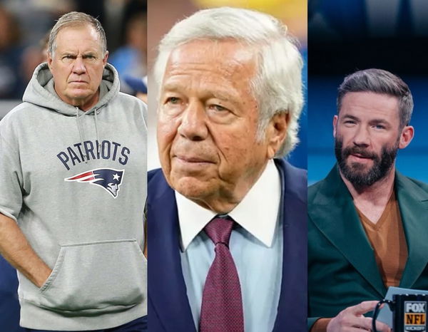 Robert Kraft Bill Belichick Julian Edelman