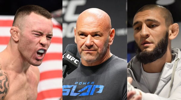 Colby Covington; Dana White; Khamzat Chimaev