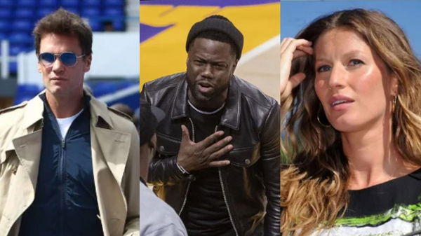 Tom Brady, Gisele, Kevin Hart