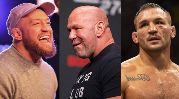 Conor McGregor; Dana White; Michael Chandler