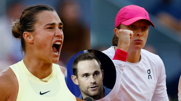 Aryna Sabalenka, Andy Roddick, Iga Swiatek