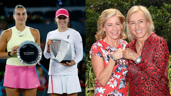 Aryna Sabalenka, Iga Swiatek, Chris Evert, Martina Navratilova