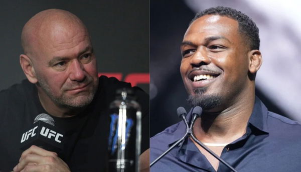 Dana White and Jon Jones