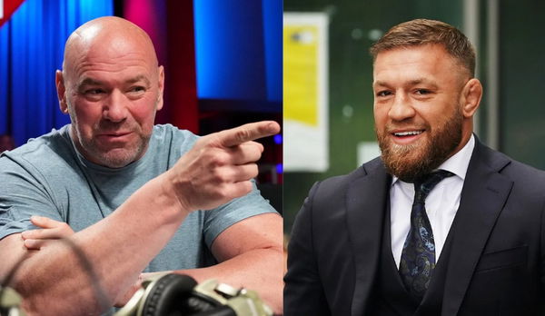 Dana White and Conor McGregor